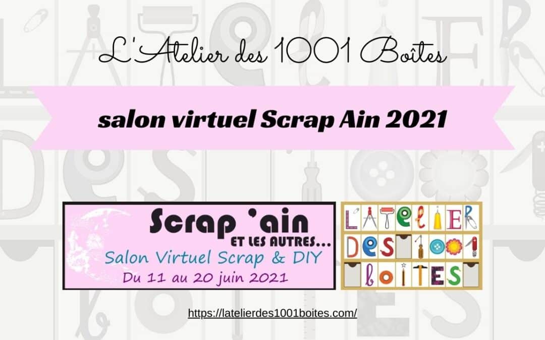 Le salon Scrap Ain 2021 ouvre ses portes