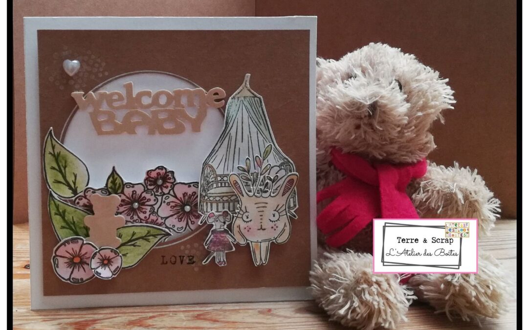 Welcome Baby par Véronique, Terre & Scrap