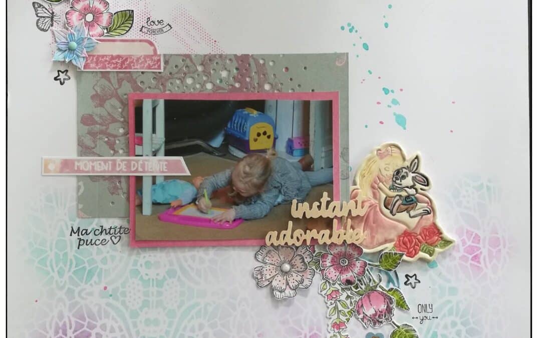 ma chtite puce par Véronique, Terre & Scrap