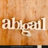 prénom en bois 1001 boîtes abigail